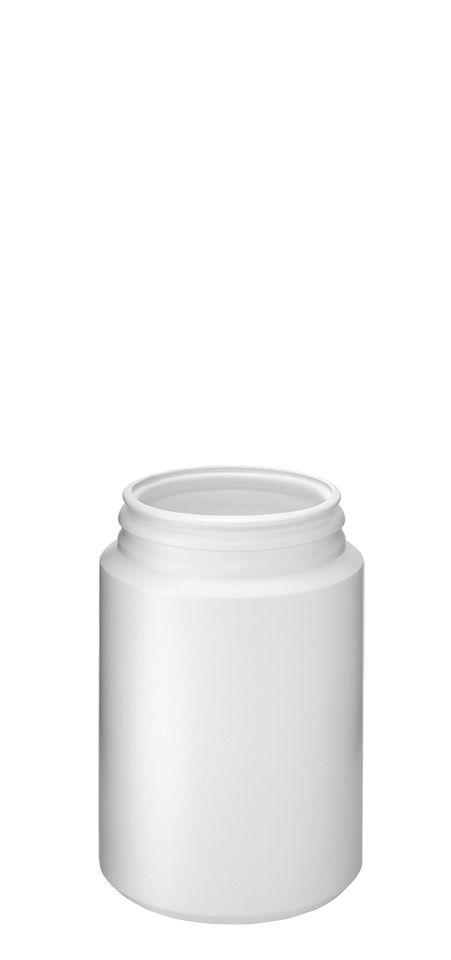 Pot à comprimés 250ml 58HG HDPE blanc